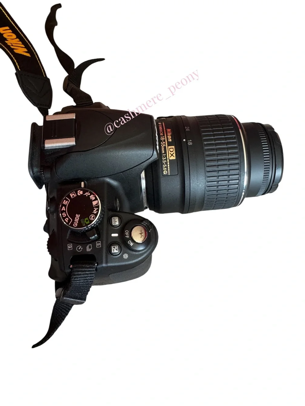 Nikon D3100 DSLR Camera Bundle AF Kit 18-55mm Lens Bag Manual Battery 32GBMemory